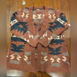 Aztec Patterned Cardigan